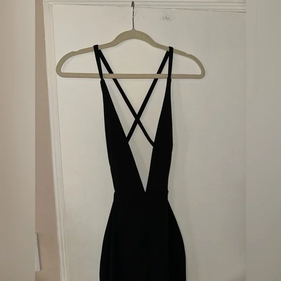 navy blue dress for baby girl Black Backless Dresses main image 0
